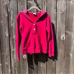 Columbia pink hoodie sweatshirt size small